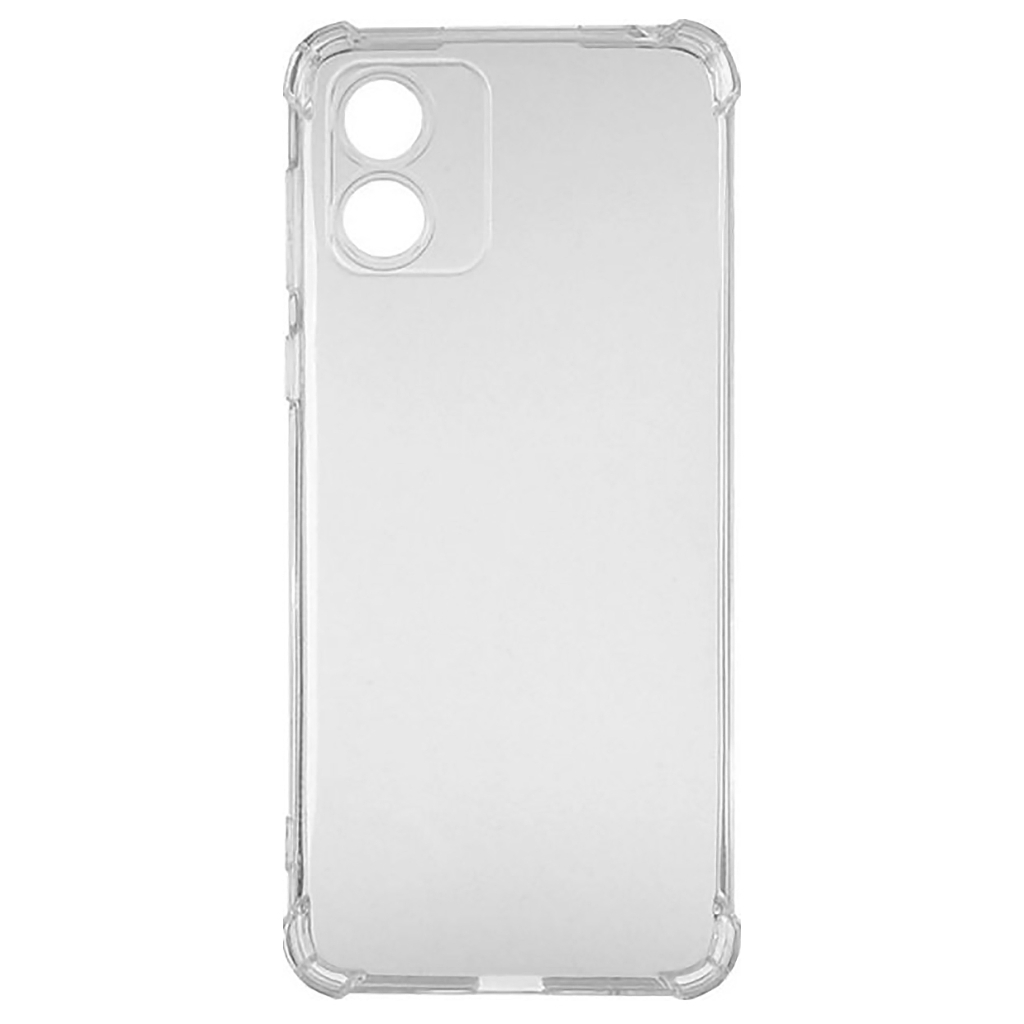 Чохол до мобільного телефона BeCover Anti-Shock Motorola Moto E13 Clear (709319) - зображення 1