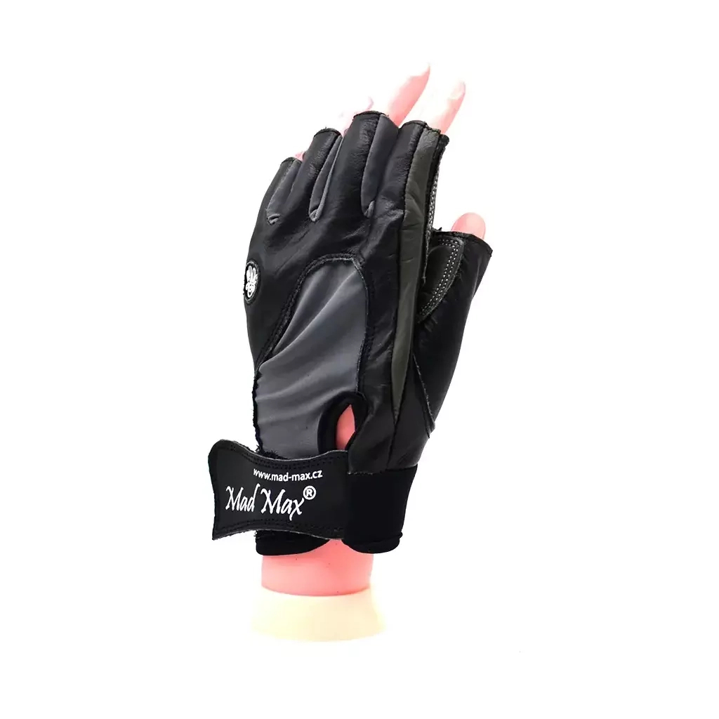 Рукавички для фітнесу MadMax MFG-820 MTi82 Black/Cool grey S (MFG-820_S) - зображення 2