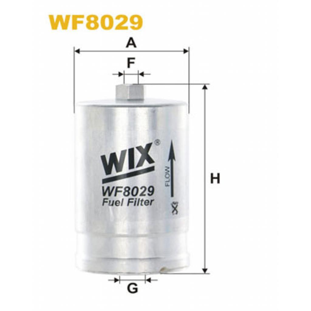 Фільтр паливний Wixfiltron WF8029 - зображення 1
