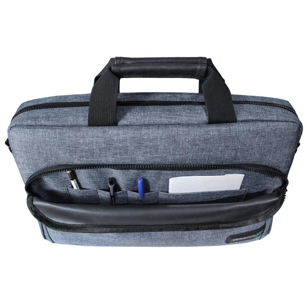 Сумка для ноутбука Grand-X 15.6'' SB-139 Grey (SB-139J) - зображення 4