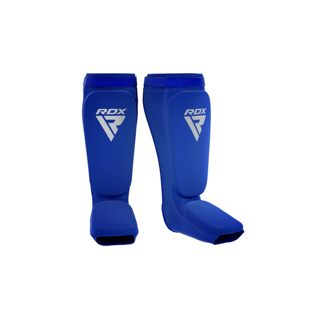 Захист гомілки і стопи RDX Shin Instep Foam Blue/White XL (HYP-SIUW-XL) - зображення 1