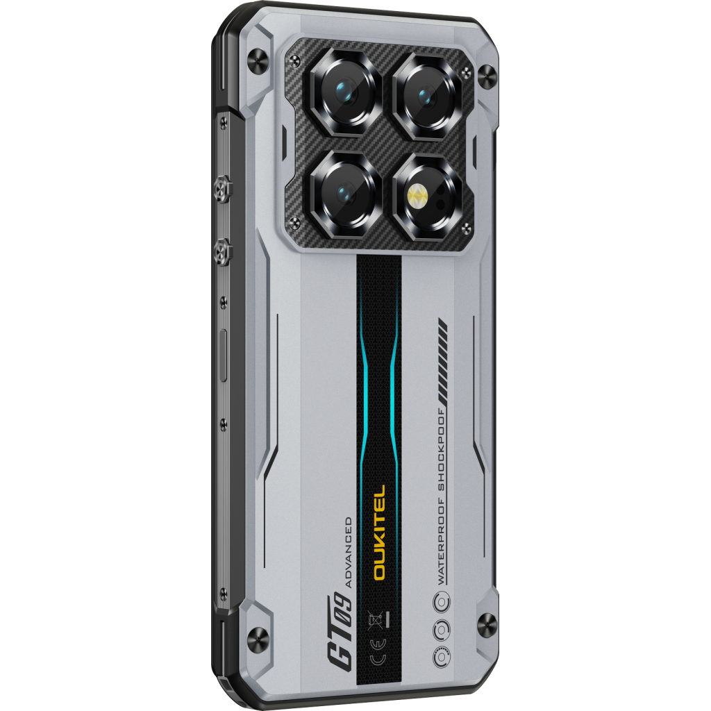 Мобільний телефон OUKITEL WP60 12/512GB Silver (6941749843555) - зображення 5