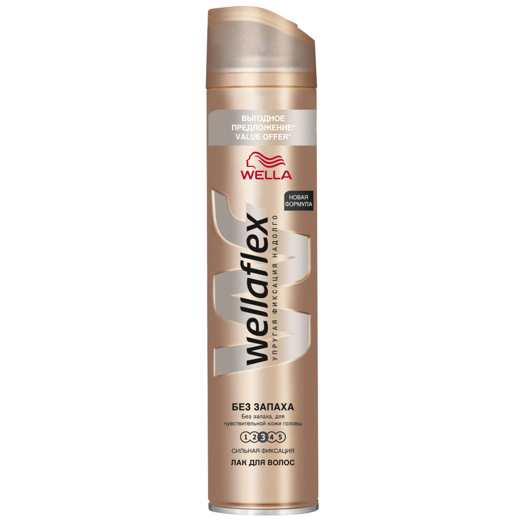 Лак для волосся WellaFlex без запаха Сильная Фиксация 400 мл (5410076955268) - зображення 1
