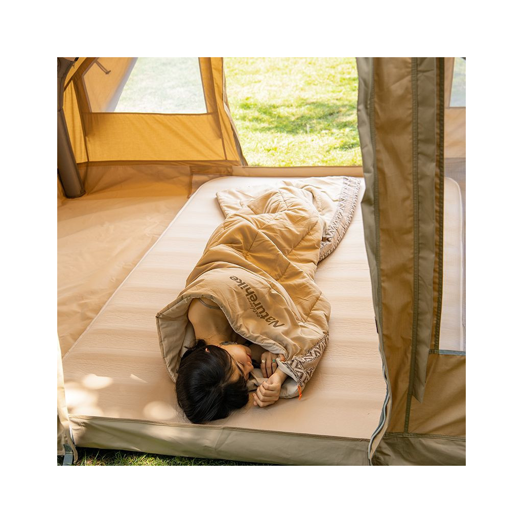 Спальний мішок Naturehike L150 NH20MSD05 лівий (13°C) бежевий (6976023922282) - зображення 3