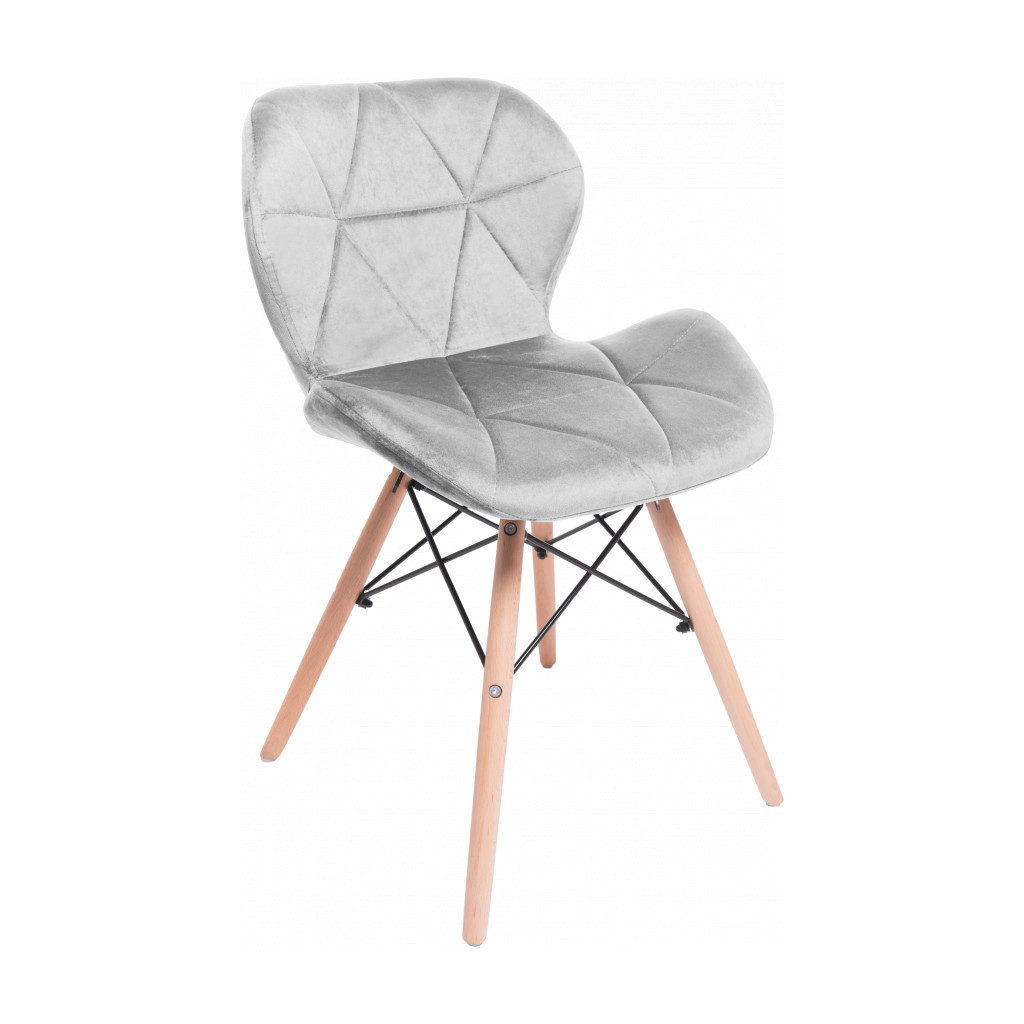 Кухонний стілець GT Racer X-D28 Plus Velvet Gray - зображення 5