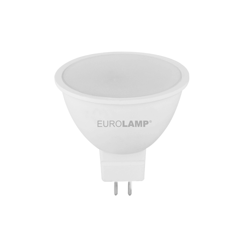 Лампочка Eurolamp LED SMD MR16 5W GU5.3 4000K 12V (LED-SMD-05534(12)(P)) - picture 1