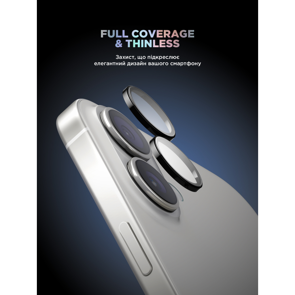 Скло захисне Armorstandart for Camera Supreme BI iPhone 16e Black (ARM84426) - изображение 2