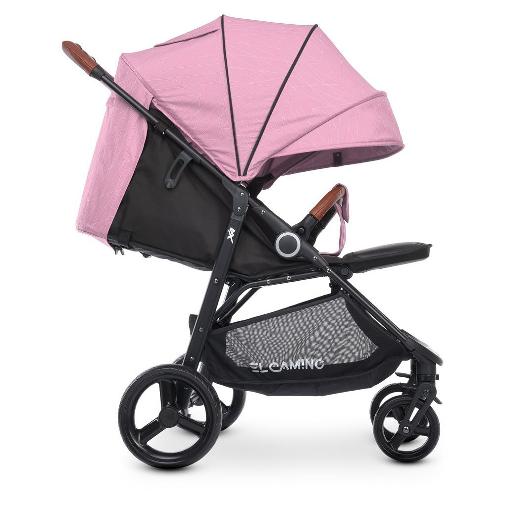 Коляска El Camino X4 (ME 1024 pink lines) - зображення 5