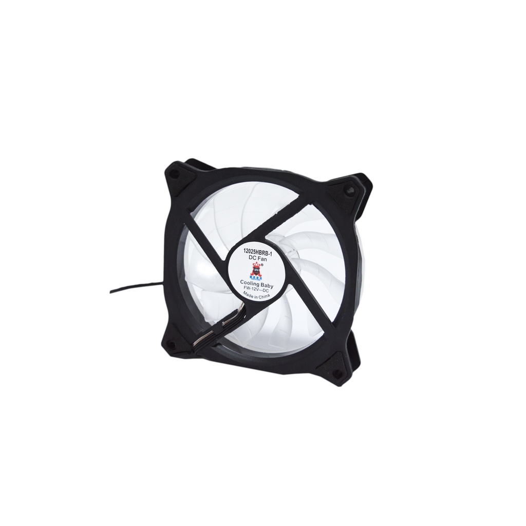 Кулер до корпусу Cooling Baby RAINBOW 1 (12025HBRB-1) - зображення 1