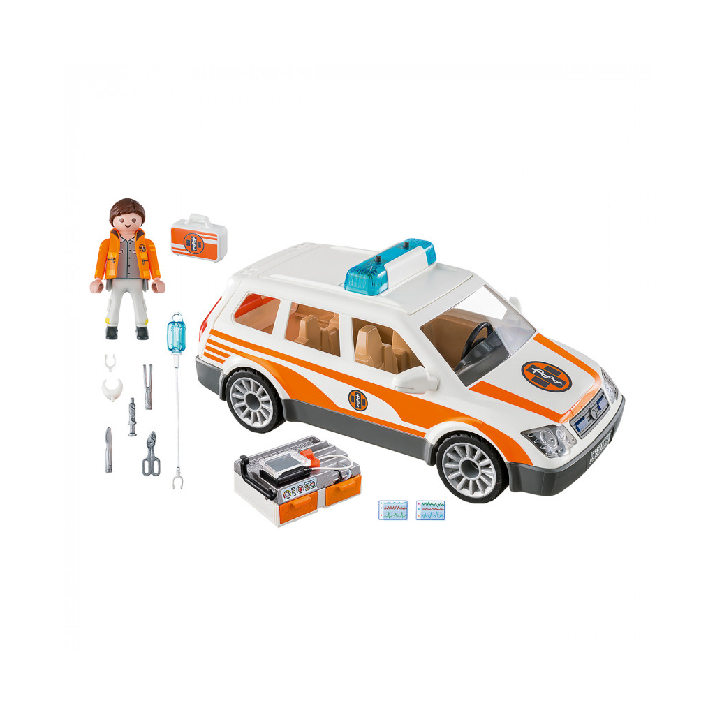 Конструктор Playmobil Реанімобіль з сиреною (6336472) - зображення 5