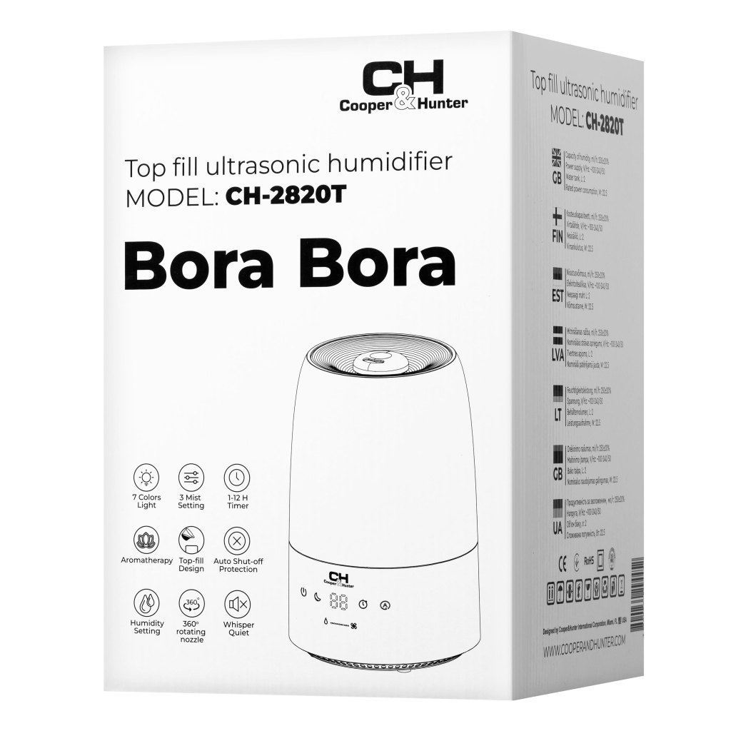 Зволожувач повітря Cooper&Hunter CH-2820T - зображення 8
