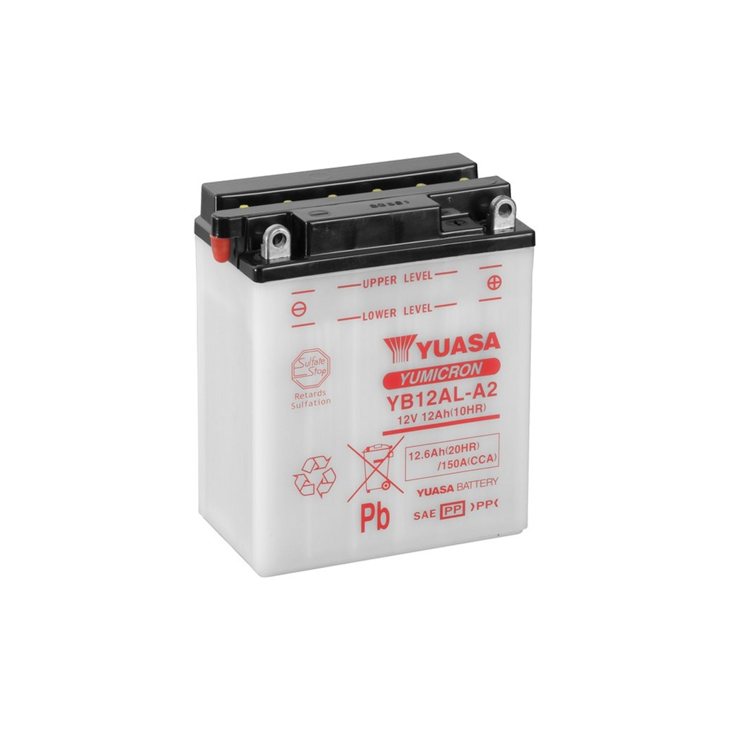 Акумулятор автомобільний Yuasa 12V 12,6Ah YuMicron Battery (YB12AL-A2) - зображення 1