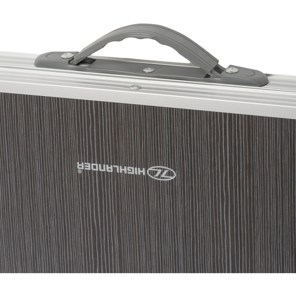 Туристичний стіл Highlander Compact Folding Table Double Grey (FUR077-GY) (929856) - зображення 5