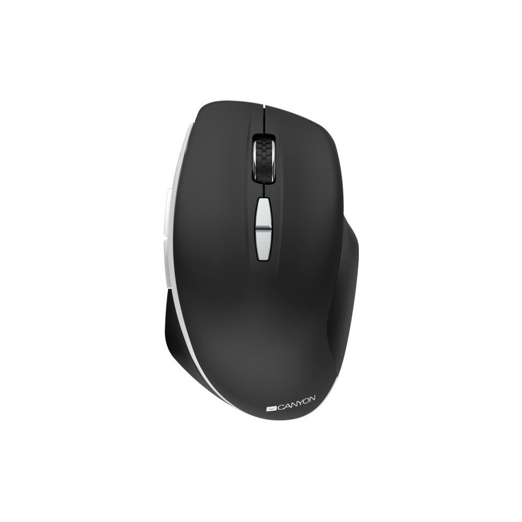 Мишка Canyon MW-21 Wireless Blue LED Black (CNS-CMSW21B) - зображення 1