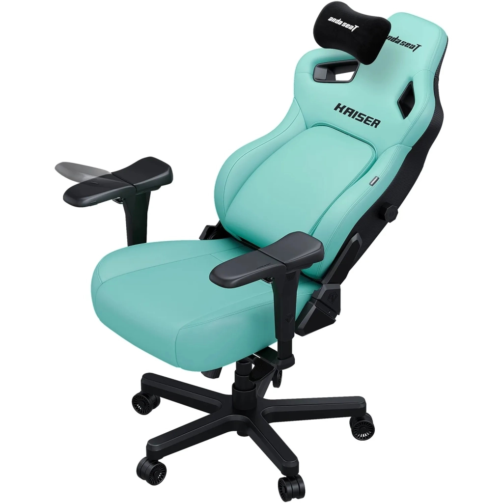 Крісло ігрове Anda Seat Kaiser 4 PVC Size XL Green (AD12YDDC-XLL-20-E-PV/C) - зображення 6