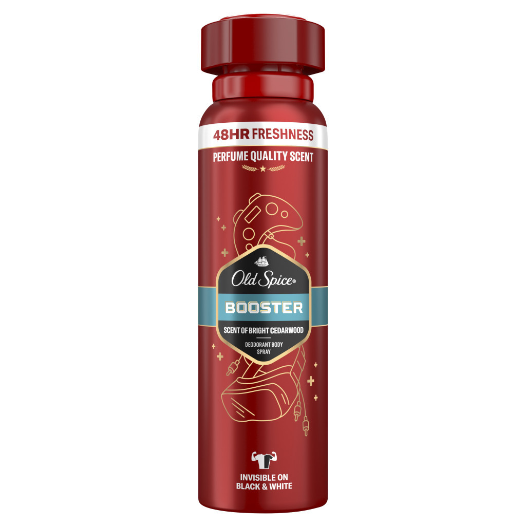 Антиперспірант Old Spice аерозольний Booster 150 мл (8006540219300) - изображение 1