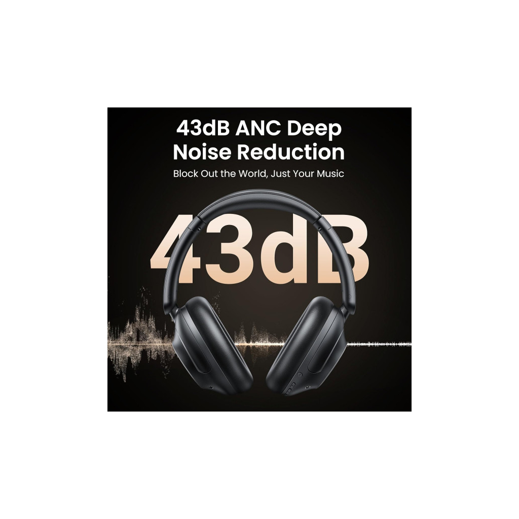 Навушники Ugreen HP202 HiTune Max5 Hybrid ANC Black (25255) - зображення 7