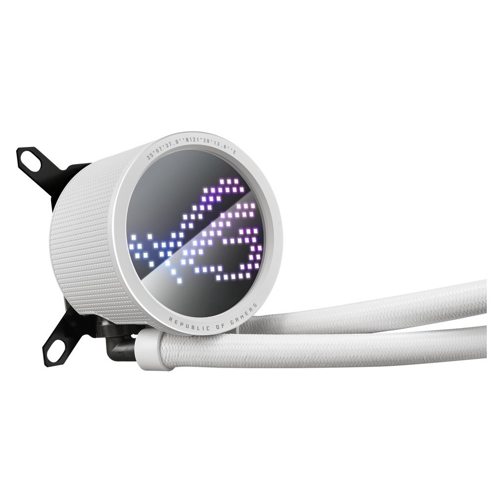 Система рідинного охолодження ASUS ROG-RYUO-III-240-ARGB-WHT - зображення 4