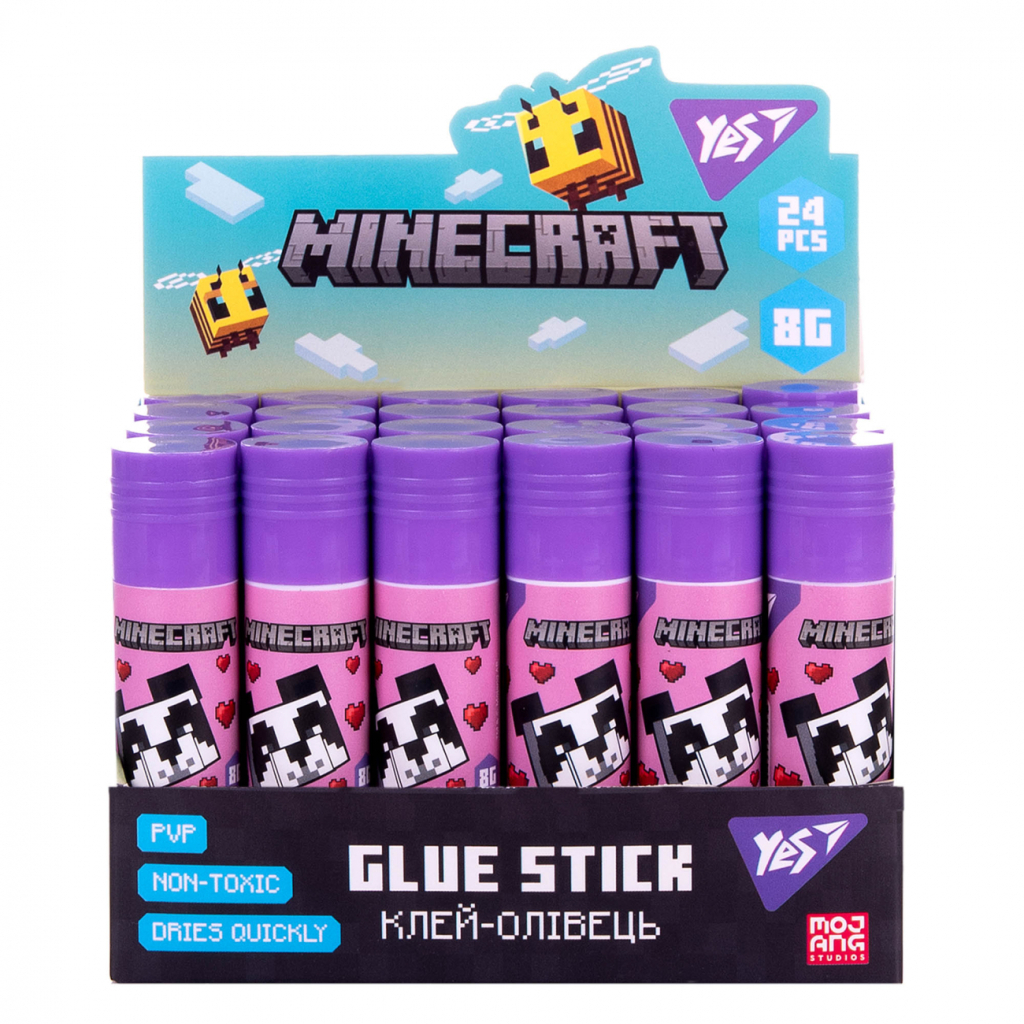Клей Yes олівець PVP Minecraft.Spring 8г (320304) - зображення 1