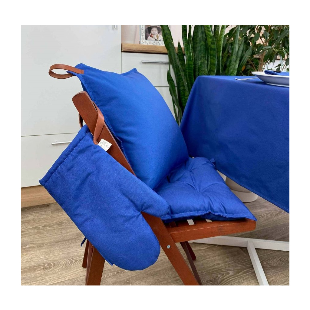 Наволочка Прованс декоративна Синя 42х42 см (17619) - зображення 4