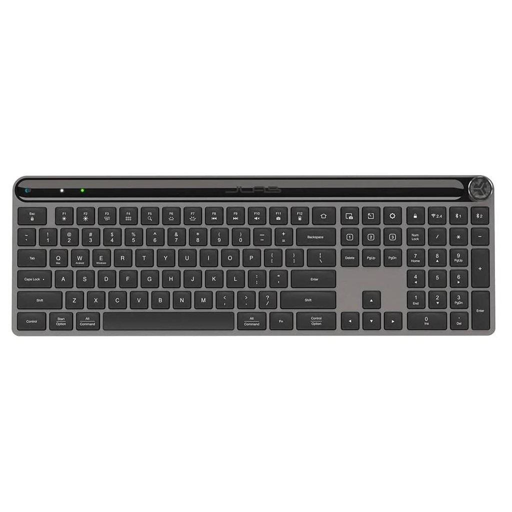 Клавіатура Jlab Epic Bluetooth/Wireless Black (IEUGBKJBUDSKEYRBLK4) - зображення 1