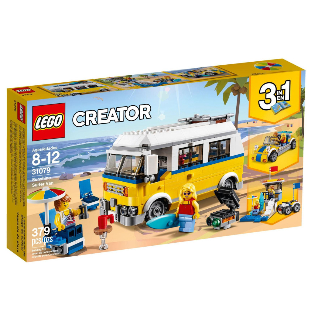 Конструктор LEGO Creator Сонячний фургон серфінгіста (31079) - зображення 1