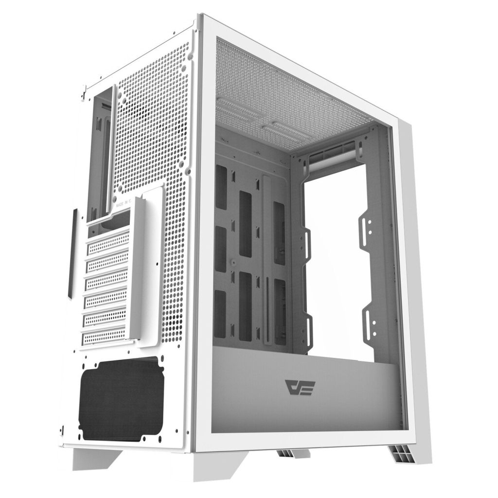 Корпус для ПК DARKFLASH DRX70 GLASS WHITE - зображення 12