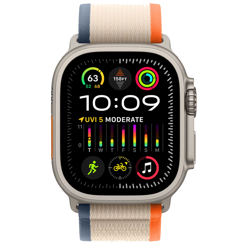 Ремінець до смарт-годинника Armorstandart Trail Loop для Apple Watch 49/46/45/44/42 (Series 1-3) Orange Beige (ARM74231) - зображення 2