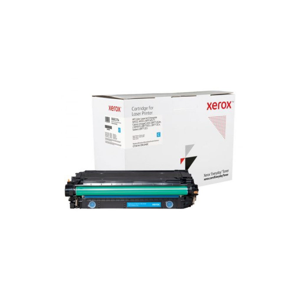 Картридж Xerox HP CF361A (508A), Canon 040 cyan (006R03794) - изображение 1