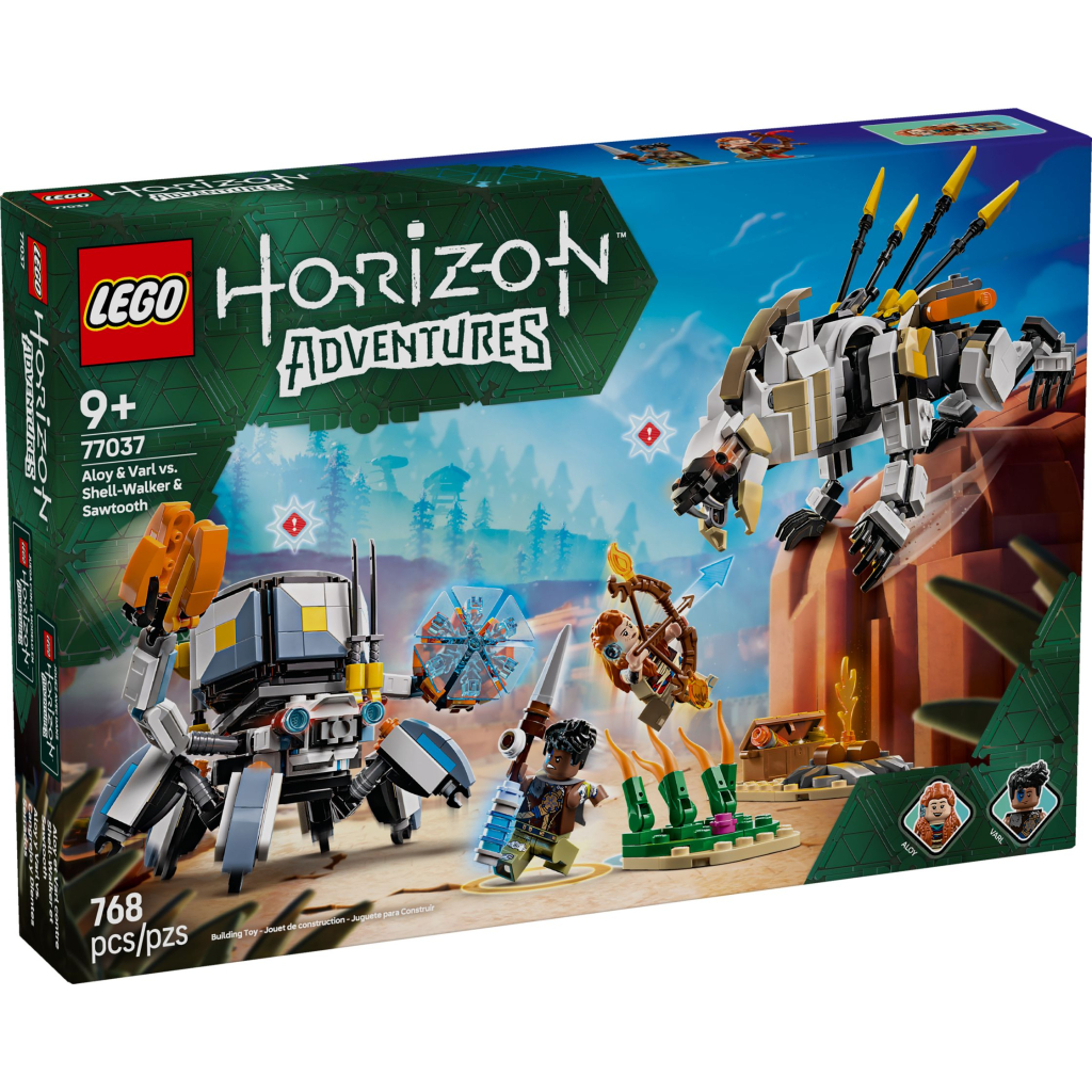 Конструктор LEGO Horizon Aloy і Varl проти Shell-Walker і Sawtooth (77037) - зображення 1
