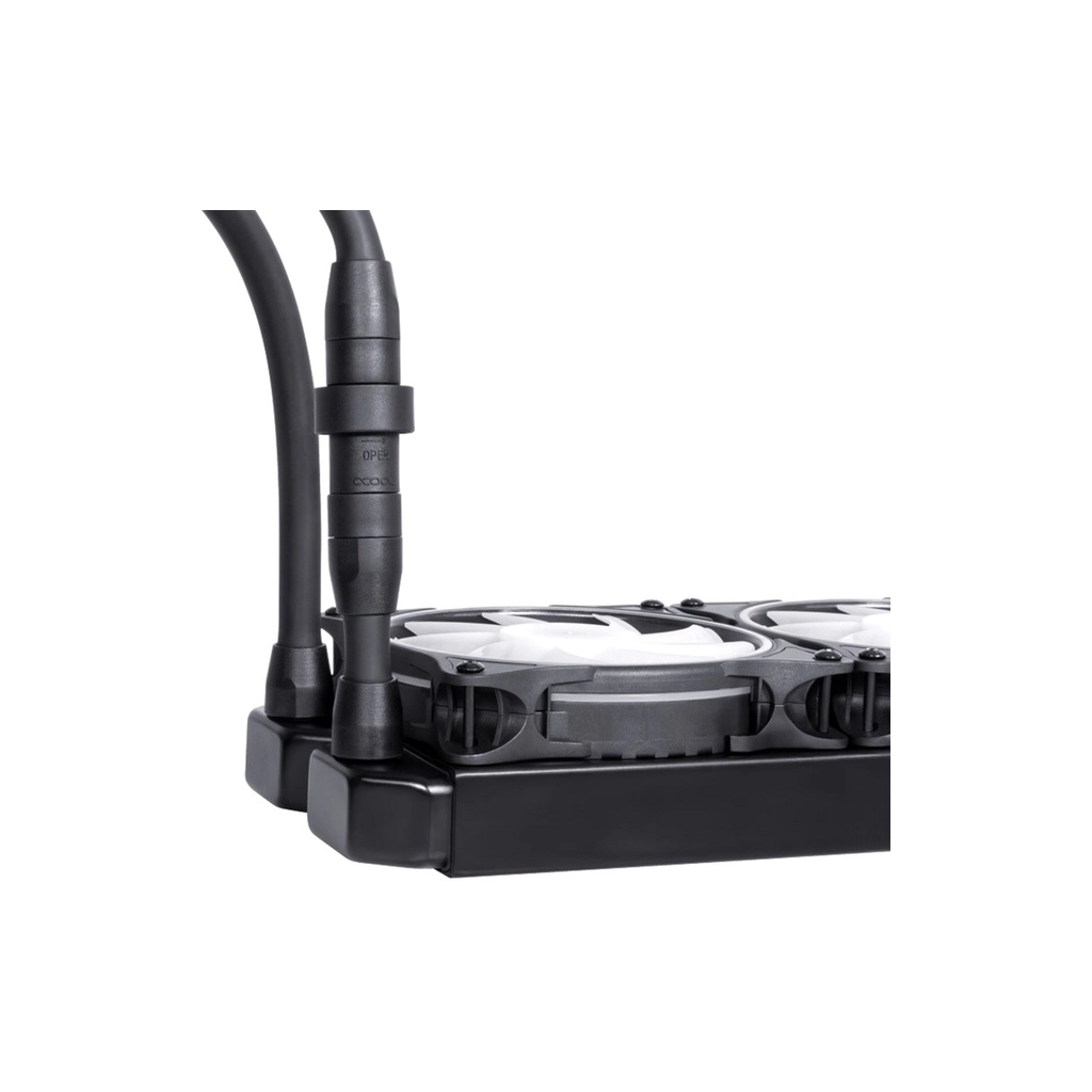 Система рідинного охолодження Alphacool Eisbaer Pro Aurora 360 CPU AIO (1019572) - зображення 7