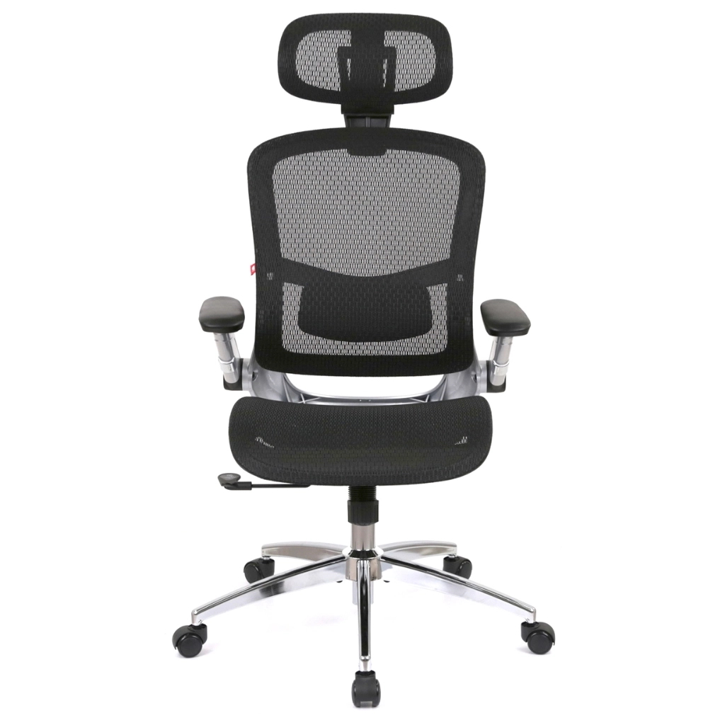 Офісне крісло Аклас Трембіта R-SR Чорний (Чорний) (00158593) - зображення 2