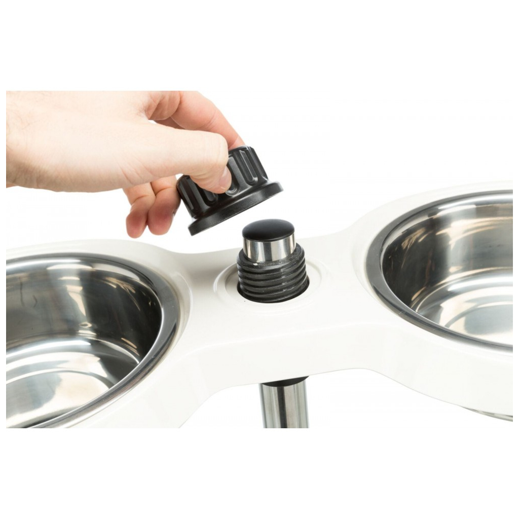 Посуд для собак Trixie на регульованій підставці (4011905250076) - изображение 7