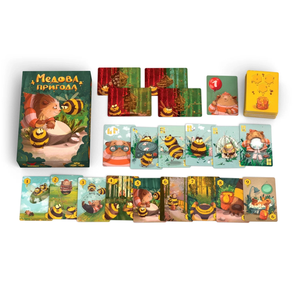 Настільна гра Geekach Games Медова пригода (укр.) (GKST001UA) - зображення 2