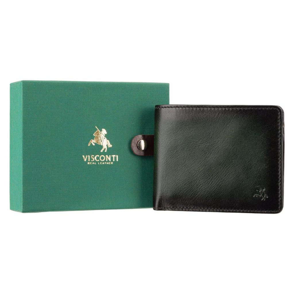 Гаманець Visconti AT60 Arthur з RFID Burnish Green (AT60 GREEN) - зображення 7