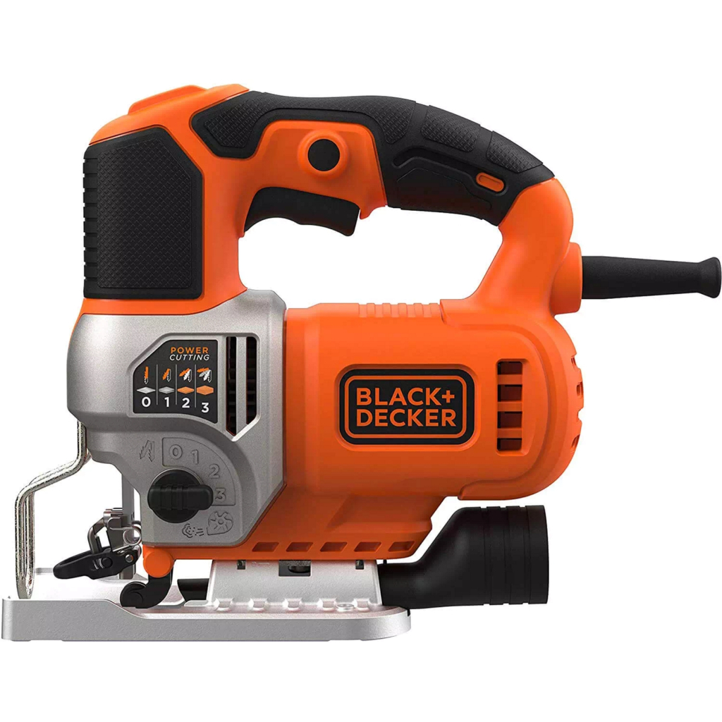 Електролобзик Black&Decker 50 Вт, 1000 - 3100 хід/хв, 2.2 кг, кейс (BES610K) - изображение 3