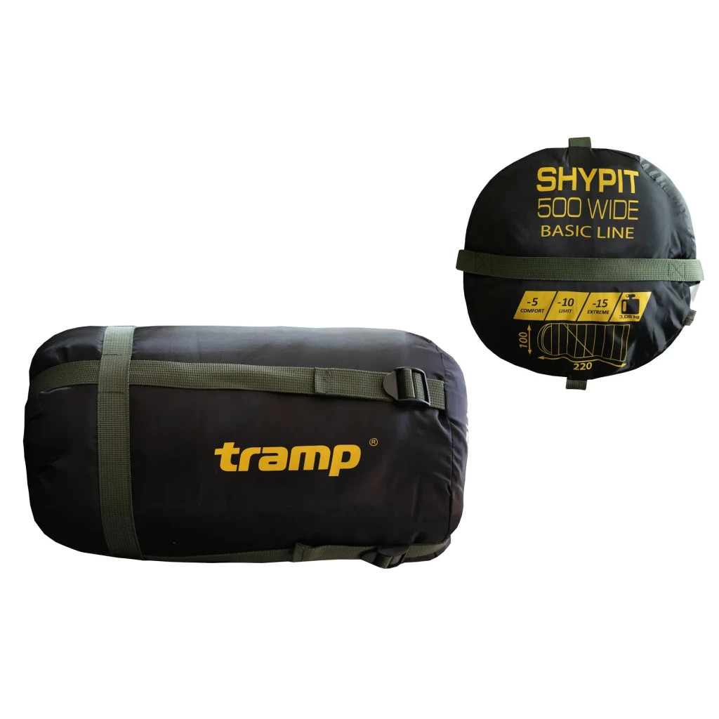 Спальний мішок Tramp Shypit 500XL Right Olive (UTRS-062L-R) - зображення 12