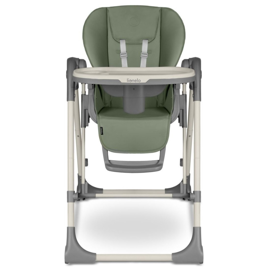Стілець для годування Lionelo 2 в 1 Laurice Green Olive з функцією гойдалки (LO-LAURICE GREEN OLIVE) - изображение 3