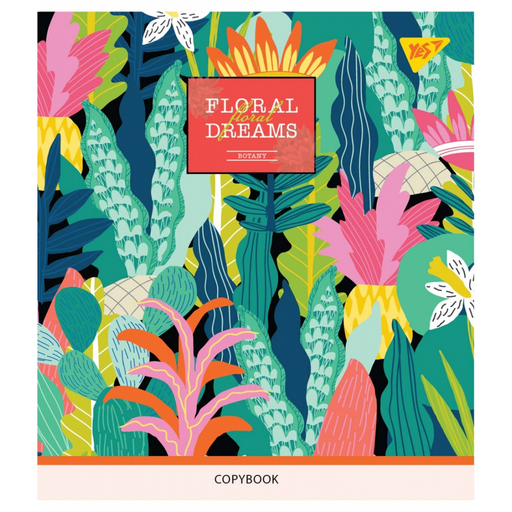 Зошит Yes А5 Tropical Paradise 18 аркушів лінія 5 дизайнів (765219) - зображення 4