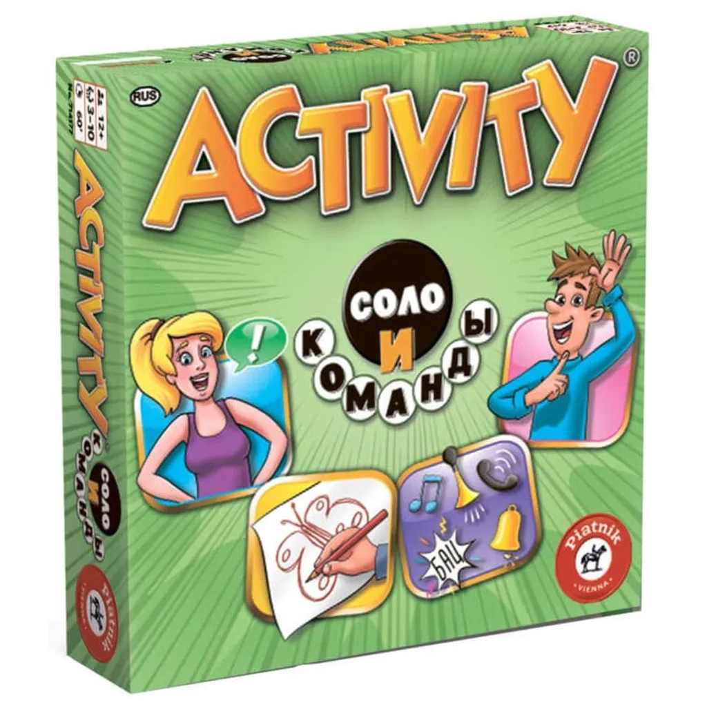 Настільна гра Piatnik Activity Соло і команди (PT-714177) - зображення 1