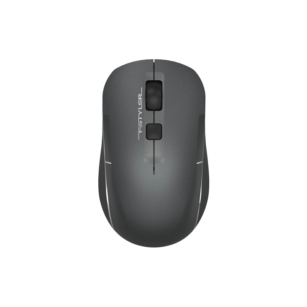 Мишка A4Tech FB26CS Air Wireless/Bluetooth Smoky Grey (4711421991322) - зображення 1