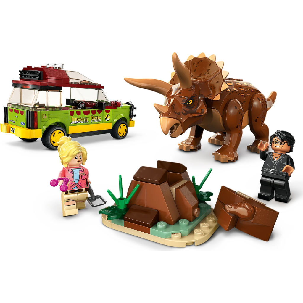 Конструктор LEGO Jurassic World Дослідження трицератопсів 281 деталі (76959) - зображення 3