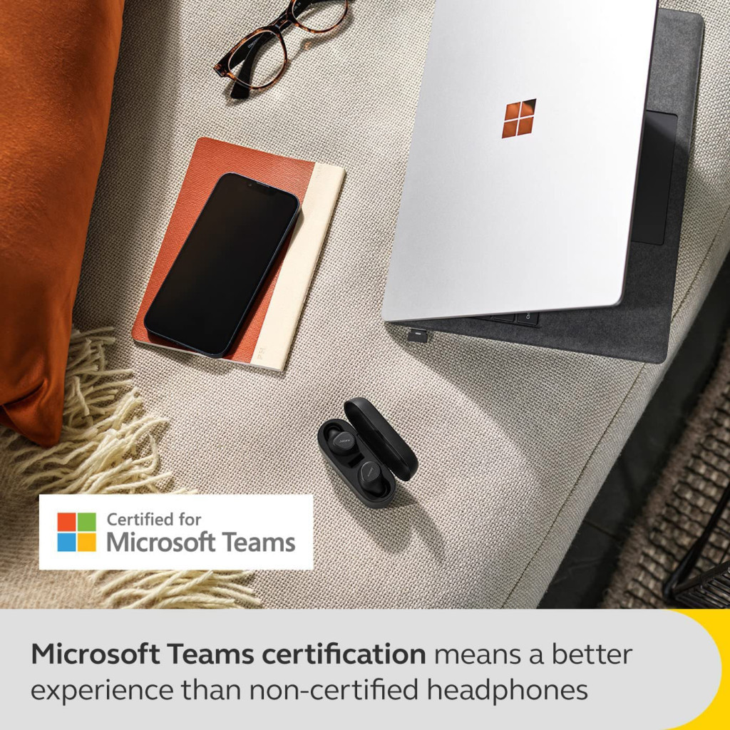 Навушники Jabra Evolve 2 Buds USB-A MS Black (20797-999-999) - зображення 6