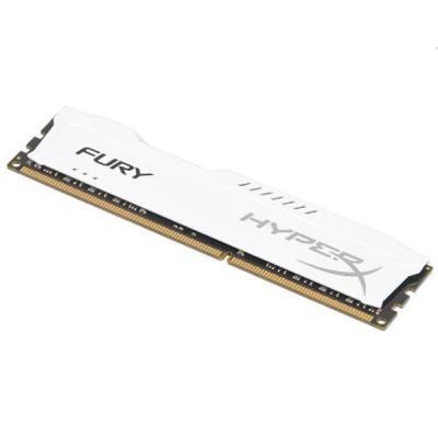 Модуль пам'яті для комп'ютера DDR3 8Gb 1866 MHz HyperX Fury White Kingston Fury (ex.HyperX) (HX318C10FW/8) - зображення 3
