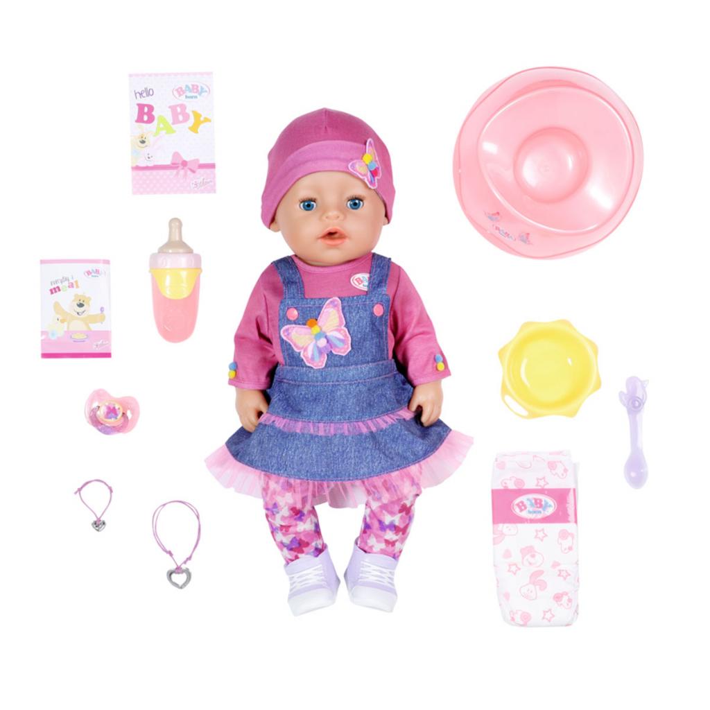 Пупс Zapf Baby Born Ніжні обійми Джинсовий лук (831298) - зображення 1