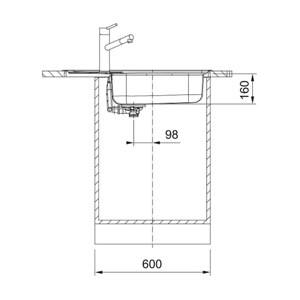 Мийка кухонна Franke Spark SKL 611-78 XL (101.0716.716) - зображення 3