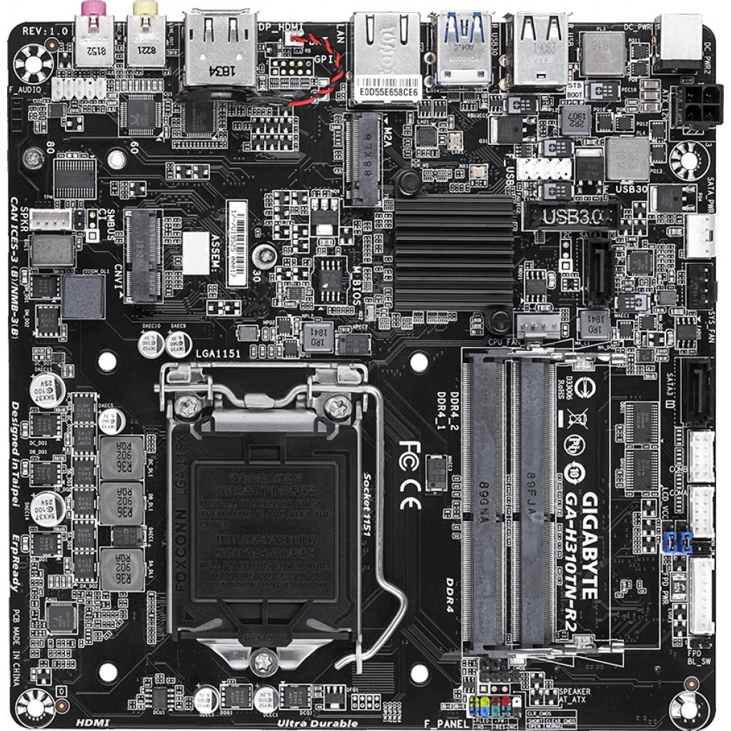 Материнська плата GIGABYTE GA-H310TN-R2 - зображення 1