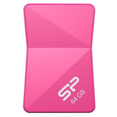 USB флеш накопичувач Silicon Power 64Gb Touch T08 Peach USB 2.0 (SP064GBUF2T08V1H) - зображення 1