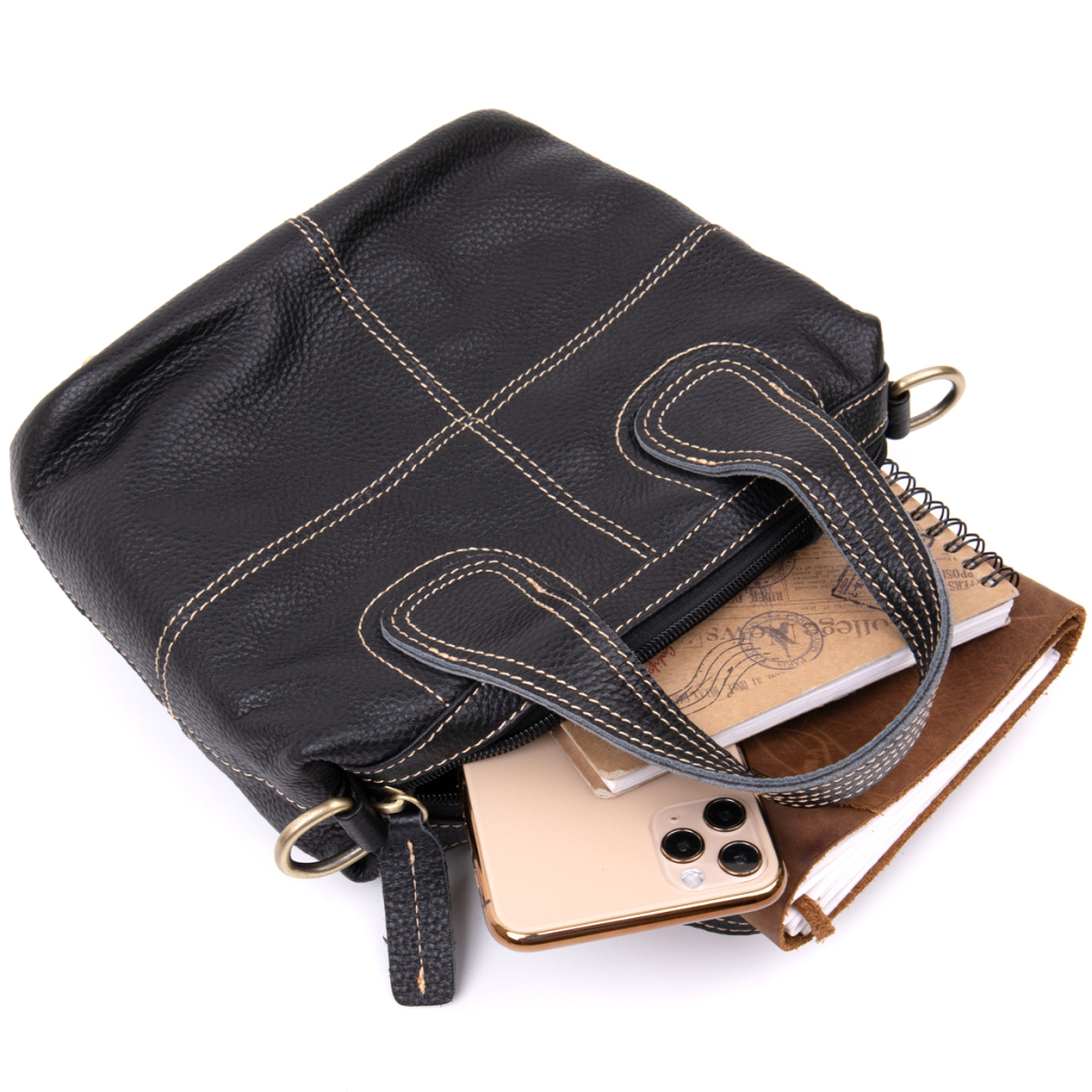 Сумка Vintage Флотар Чорна (20407) - зображення 6