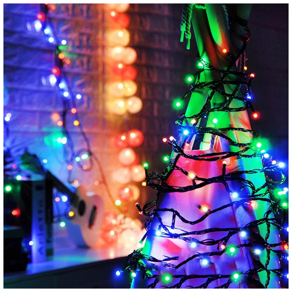 Гірлянда ColorWay LED 200 20 м 8 функцій (CW-G-200L20UMC) - зображення 8